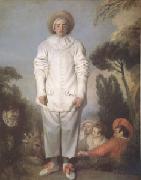 Jean-Antoine Watteau Pierrot also Known as Gilles (mk05) china oil painting reproduction